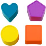  Senzorna igračka za bebe kocka sa sortiranje 15x15 - šarena | shoptok.hr