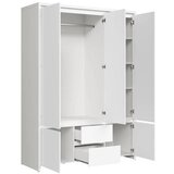 MID.YOU omara s klasičnimi vrati, bela | Shoptok.si