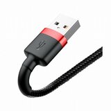 Baseus Lightning USB Cable Cafule 1.5A 2m (black & red) | shoptok.hr