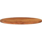 Stolna ploča 110x40x3,8 cm ovalna od masivnog drva bagrema | shoptok.hr