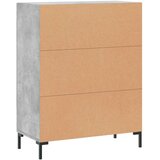 vidaXL Komoda siva boja betona 69 5x34x90 cm od konstruiranog drva | shoptok.hr