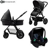 Kinderkraft decija kolica moov 3u1 mink pro black ( KSMOOV00BLK300I ) Cene