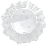Dakls Staklen tanjur s božićnim motivom za serviranje ø 19,5 cm Frosty Flakes – | shoptok.hr
