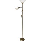  Stojeća lampa WENDY 1xE27/100W/230V + 1xE14/40W mesing | Eponuda.com