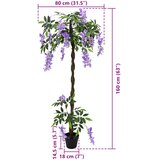  Umjetno drvce s grahom i cvijetom Ljubičasta 80 x 18 x 160 cm | Eponuda.com