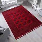  Bhr 01 - Red RedDark Blue Carpet (120 x 180) Cene
