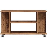 vidaXL TV ormarić s kotačićima staro drvo 80x40x45cm konstruirano drvo | shoptok.hr