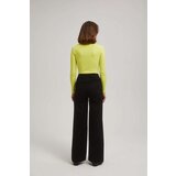 Marisse Wide Leg Jeans With Decorative Buttons, Black | Shoptok.si