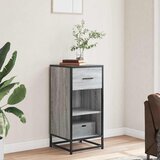  Komoda boja hrasta sonome 35,5x35x76 cm konstruirano drvo metal | shoptok.hr