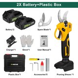 Gisam Električne obrezovalne škarje, 18V brezkrtačni motor, SK5 jekleni rezilo, 2 bateriji, (5000210161) | Shoptok.si