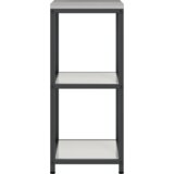  Polica za skladištenje hrane s policom s pohranom Srebrna 60 x 50 x 92 cm | shoptok.hr
