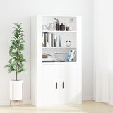  Zidni ormarić bijeli 80 x 33 x 80 cm od konstruiranog drva | shoptok.hr