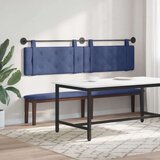  Držeće uzglavlje Zidne Policijska plava 210 x 55 x 5 cm Baršun - Policijska plava 200 cm bez LED | shoptok.hr