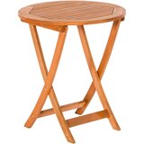 Gardenson Vrtna Zložljiva Miza Rebel, 80x75x80cm, Masivno | Shoptok.si