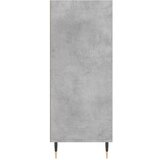 vidaXL Visoka komoda siva boja betona 57x35x90 cm konstruirano drvo | shoptok.hr