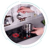 ECO TOYS Drvena kuhinja za decu sa zvukovima, led svetlom,rernom,mašinom i kuhinjskim priborom | ePonuda.com