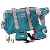 Total akumulatorski udarni odvijač 170Nm/6,35mm/ INDUSTRIAL (SET Baterija 2x2Ah, Punjač, Torba) (TIRLI2002) | shoptok.hr