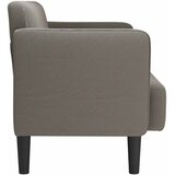  Dvosjed kauč svijetlosiva 109 cm samt tkanina | shoptok.hr