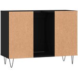  Kupaonski ormarić crni 80 x 33 x 60 cm od konstruiranog drva | Eponuda.ba