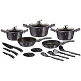 Berlinger Haus BH/6920 set jedilnega pribora, metallic line carbon pro edition, 17-delni, metallic line carbon pro edition | Shoptok.si