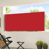  Uvlačiva bočna tenda za terasu 120 x 500 cm crvena | shoptok.hr