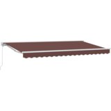  Okvir tende Rjava 400 x 200 cm Poliester s PU premazom, (5000206607) | Shoptok.si
