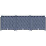  Povišena gredica 120x40x38 cm od polipropilena | shoptok.hr