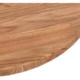  Okrugla stolna ploča smeđa Ø70x1,5 cm tretirana hrastovina | shoptok.hr