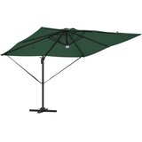Roma Suncobran Zelena 286 x 284 x 270 cm Aluminij i poliester | shoptok.hr
