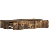 Stolna montirana na zid Dimljeni hrast 87,5 x 34,5 x 17 cm | shoptok.hr