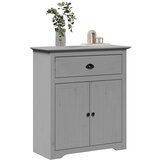 Furnova Predsobna omara "BODO" Grey 80x35x90 cm, (21953836) | Shoptok.si