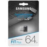 Samsung USB ključek FIT Plus, 64GB, USB 3.1, 300 MB/s, siv | Shoptok.si