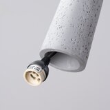 Sollux Lighting Sollux SL.1347 - Luster na sajli ELECTRA 1xGU10/10W/230V beton/siva | Eponuda.com