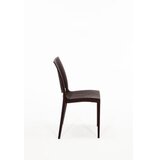 Hanah home Tamno smeđi vrtni blagovaonski set od umjetnog ratana za 4 osobe Rattan – | shoptok.hr