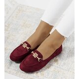 Gemre Burgundy loafers with a buckle Cardoso | Shoptok.si