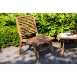 Venture Home Ribbon vrtna lounge fotelja, prirodna boja drva Cijene