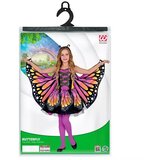 Widmann roza metuljeva kostum, z krili - 128 cm | Shoptok.si