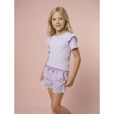 Sinsay Pamučne majice s dekorativnim volanima 2 pack | shoptok.hr