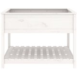  Sadilica s policom bijela 111,5x111,5x81 cm od masivne borovine | Eponuda.ba