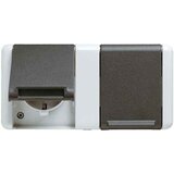 Jung SCHUKO vtičnica za vtičnice, 2-gang 16A 250V 8220 W, (20859734) | Shoptok.si