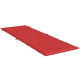  Jastuk za ležaljku crveni 186 x 58 x 3 cm od tkanine Oxford | shoptok.hr