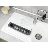 Wenko Sivi plastičan teleskopski ocjeđivač za sudoper 49,5x8,5 cm Fino – | shoptok.hr