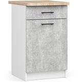 AKORD OLIWIA S50 SZ1 Kabinet + BELO / BETON Pult, (21713583) | Shoptok.si