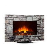 Klarstein Colmar, električni kamin, steklo, 2000 W, 7 barvne LED luči, daljinski upravljalnik Cene