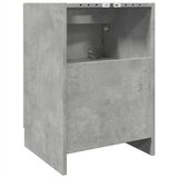 Ormarić za umivaonik boja betona 40x37x59 cm konstruirano drvo | shoptok.hr