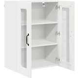 vidaXL Zidni kuhinjski ormarić Visoki sjaj bijela 60 x 31 x 80 cm | shoptok.hr