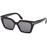 Tom Ford FT1030 01D Polarized ONE SIZE (53) Črna/Siva | Shoptok.si