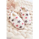 Boto Children's Insulated Slip-On Slippers In Stars White Meyra | Shoptok.si