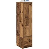  Visoka ploča staro drvo 29,5x34x119,5 cm konstruirano drvo | shoptok.hr