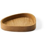LIND DNA Dekorativna lesena škatla za shranjevanje v naravni barvi 18x16x3 cm Curve M – | Shoptok.si